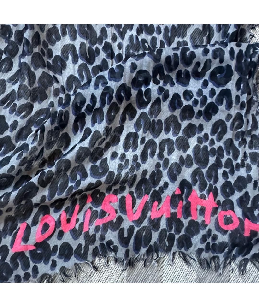 LOUIS VUITTON Мульти хлопковый платок, фото 5