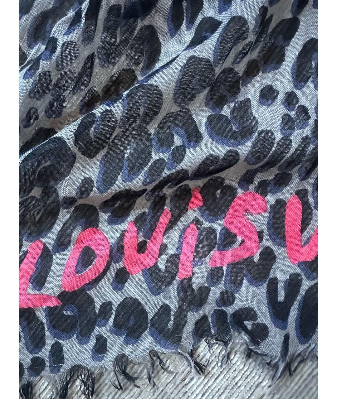 LOUIS VUITTON Мульти хлопковый платок, фото 7