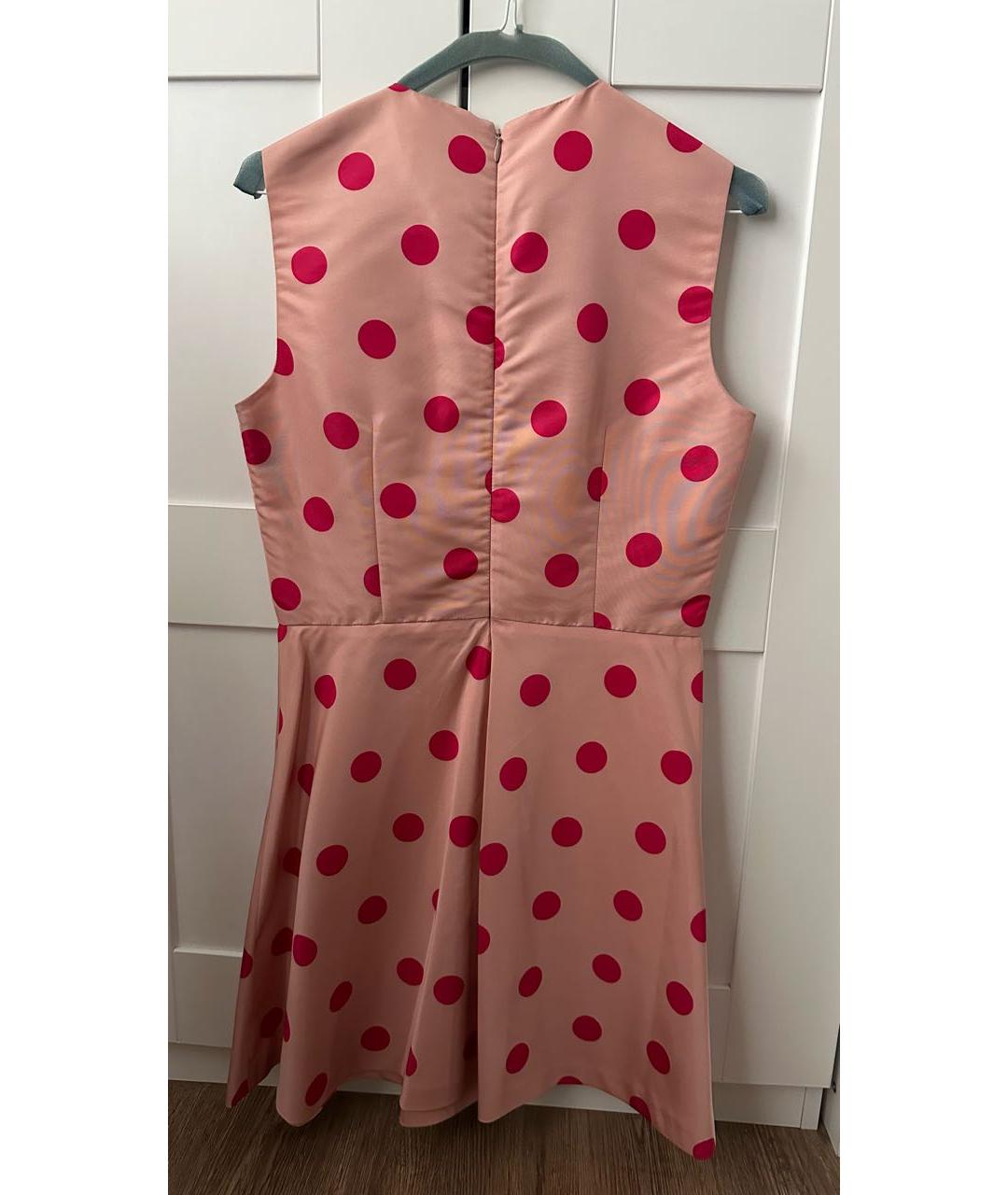 RED VALENTINO Розовое полиэстеровое повседневное платье, фото 2