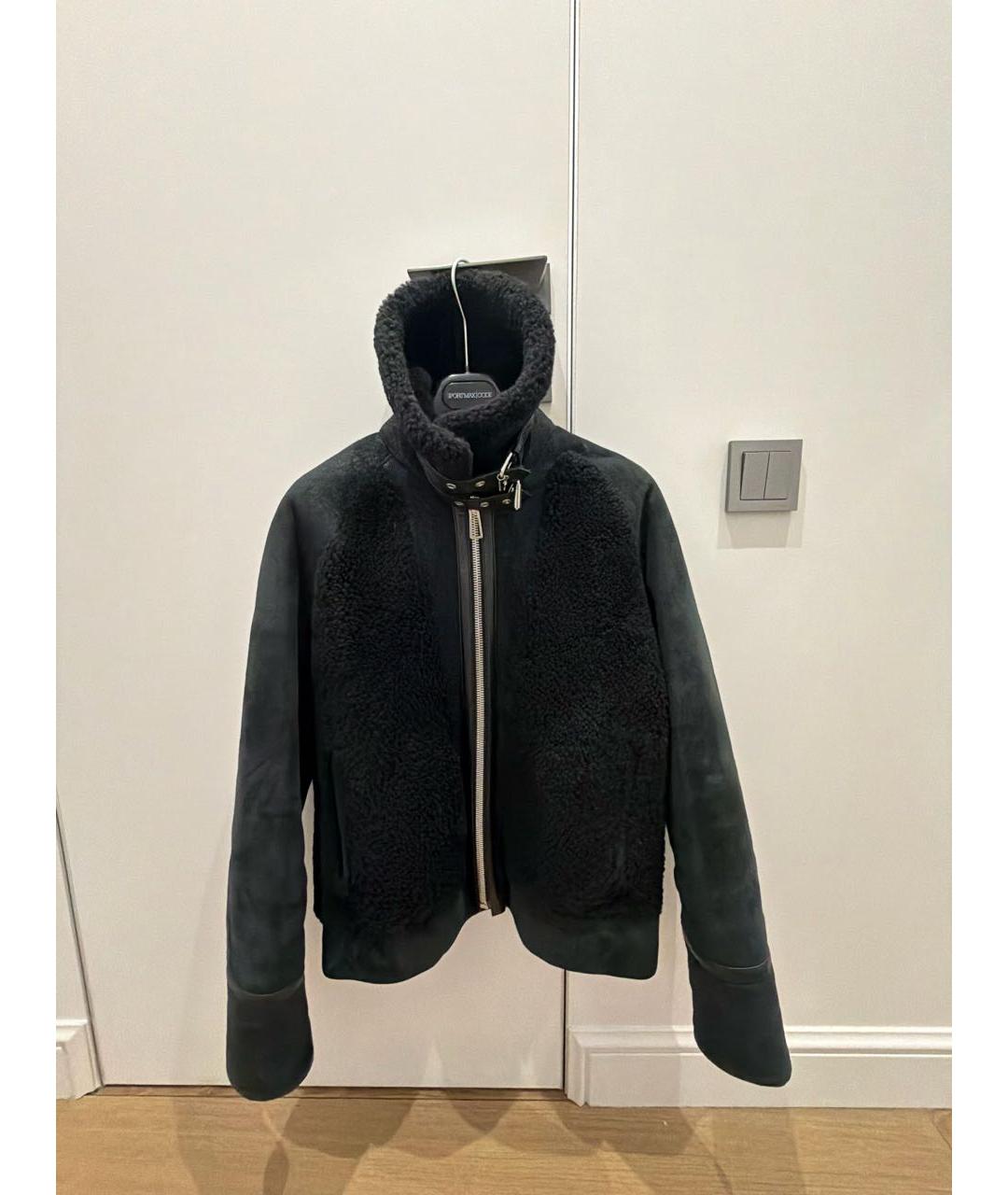 PAUL SMITH Черная дубленка, фото 5