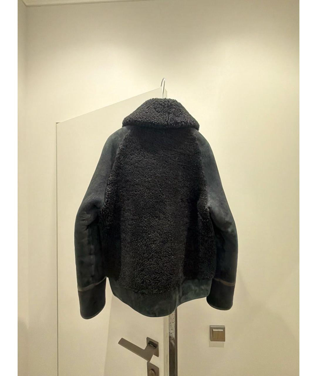 PAUL SMITH Черная дубленка, фото 2