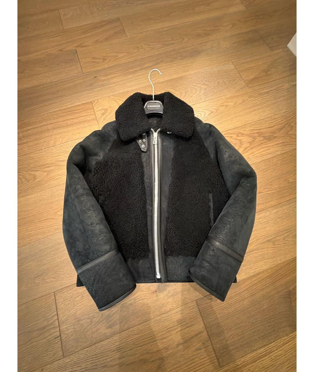 PAUL SMITH Черная дубленка, фото 3
