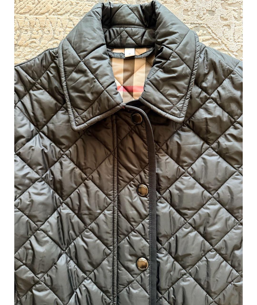 BURBERRY Черная куртка, фото 4
