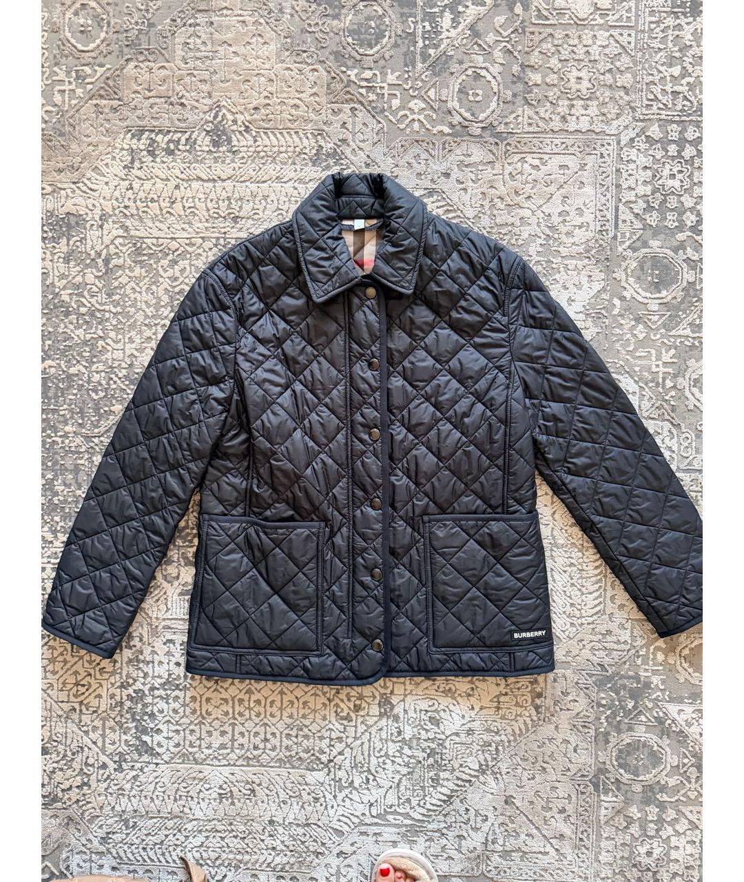 BURBERRY Черная куртка, фото 5