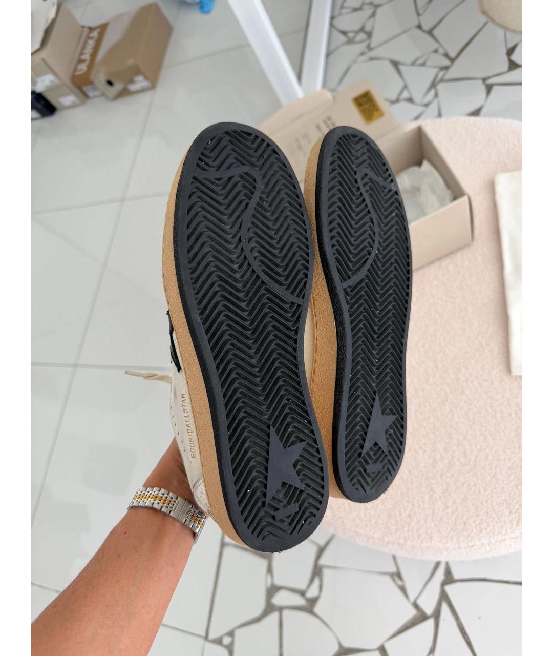 GOLDEN GOOSE Кожаные кеды, фото 7