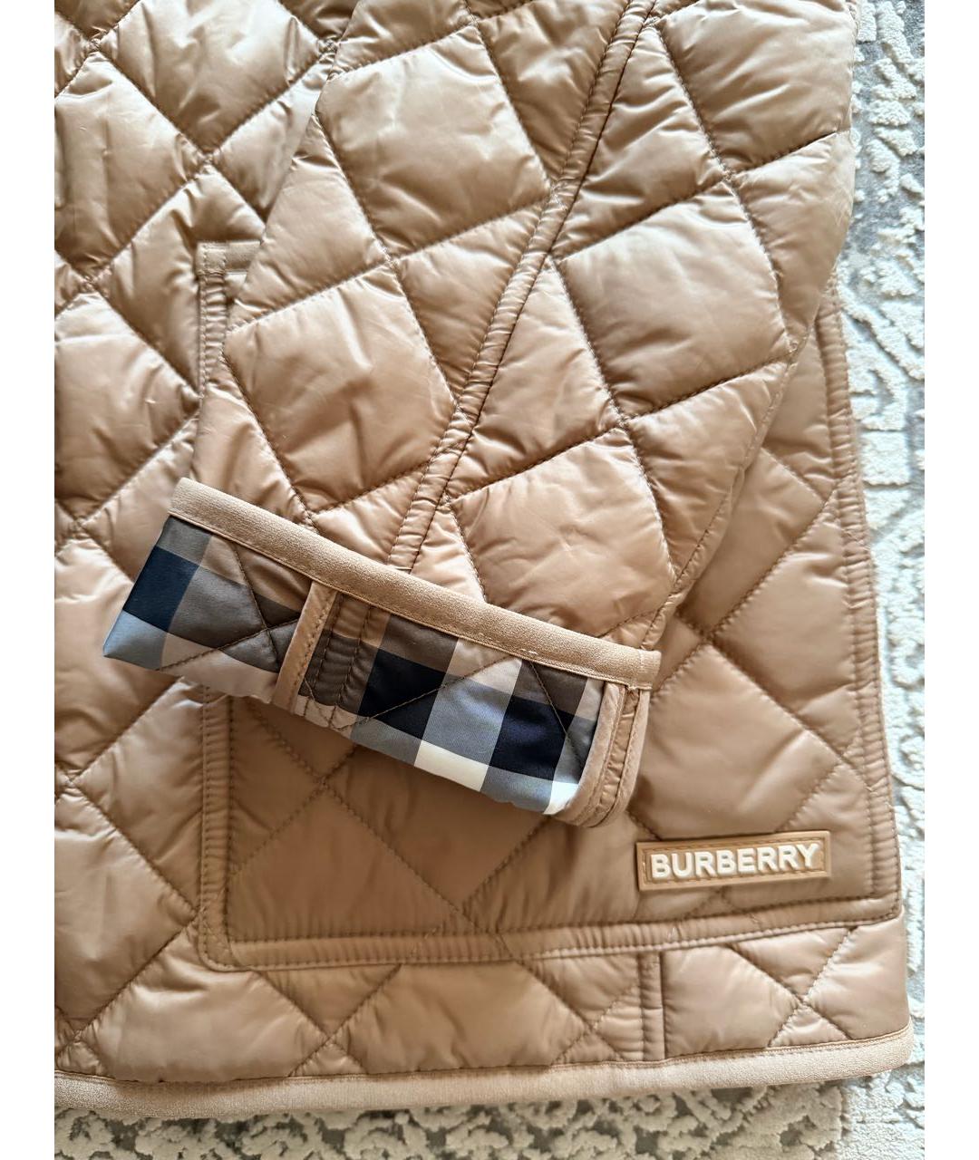 BURBERRY Бежевая куртка, фото 3