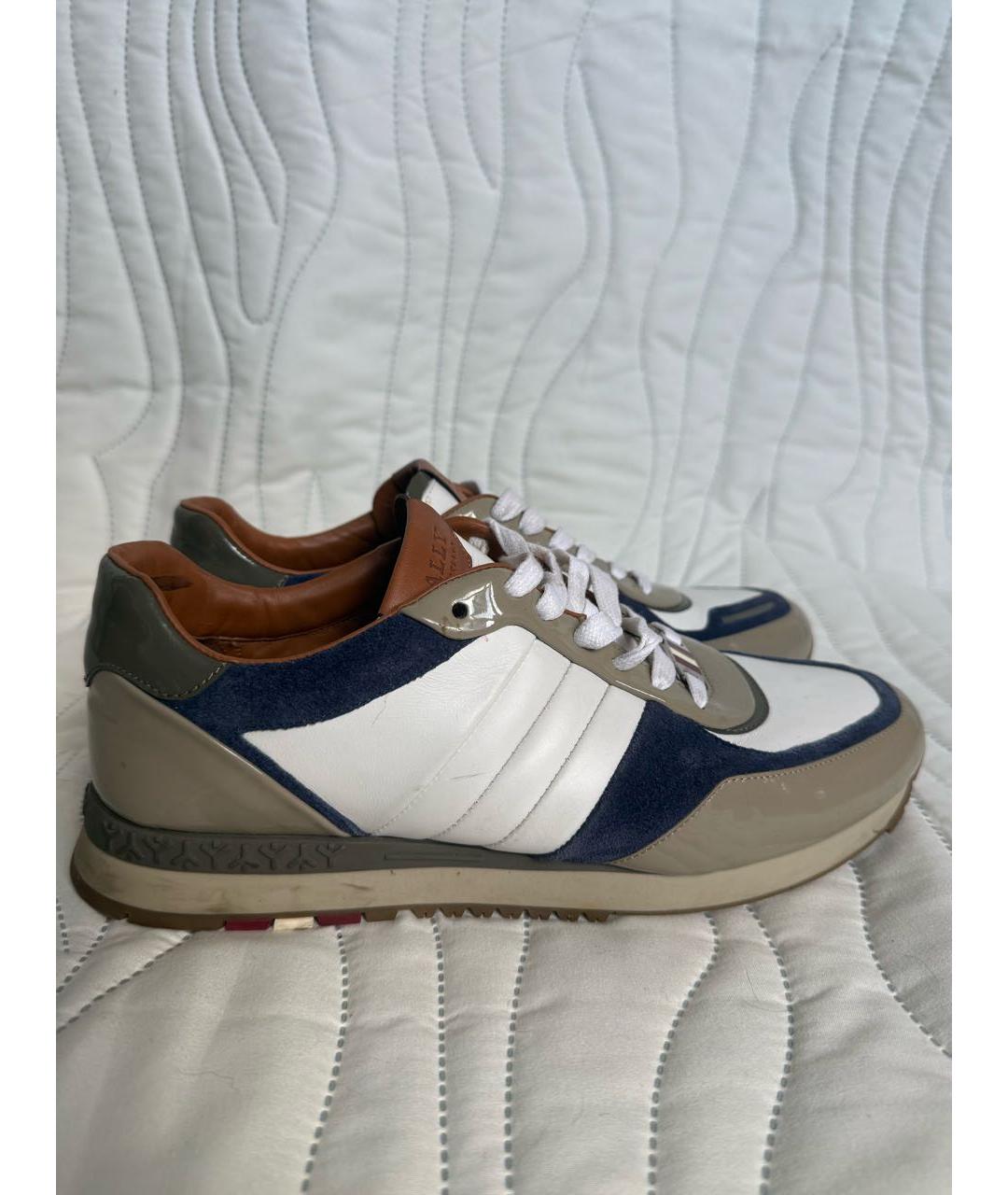 BALLY Кожаные кроссовки, фото 8