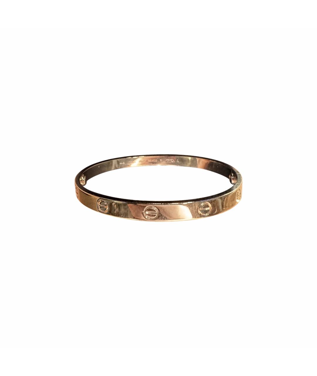 CARTIER Серый браслет из белого золота, фото 1