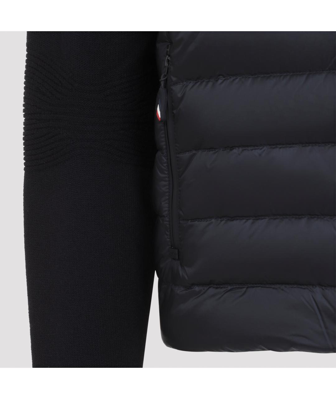 MONCLER GRENOBLE Черная шерстяная куртка, фото 3