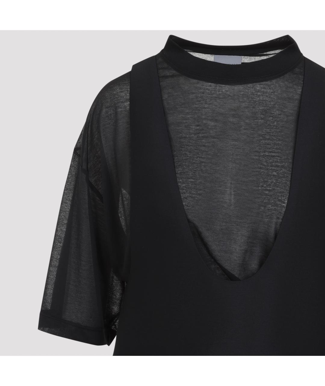 BALENCIAGA Черное шерстяное платье, фото 4