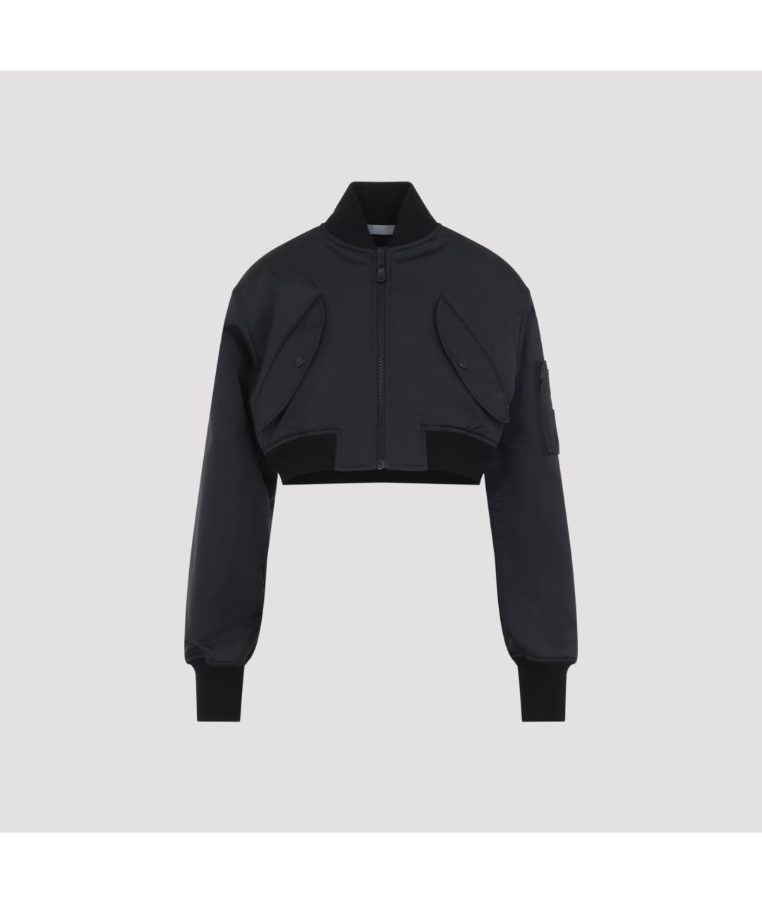 BALENCIAGA Черная полиэстеровая куртка, фото 2