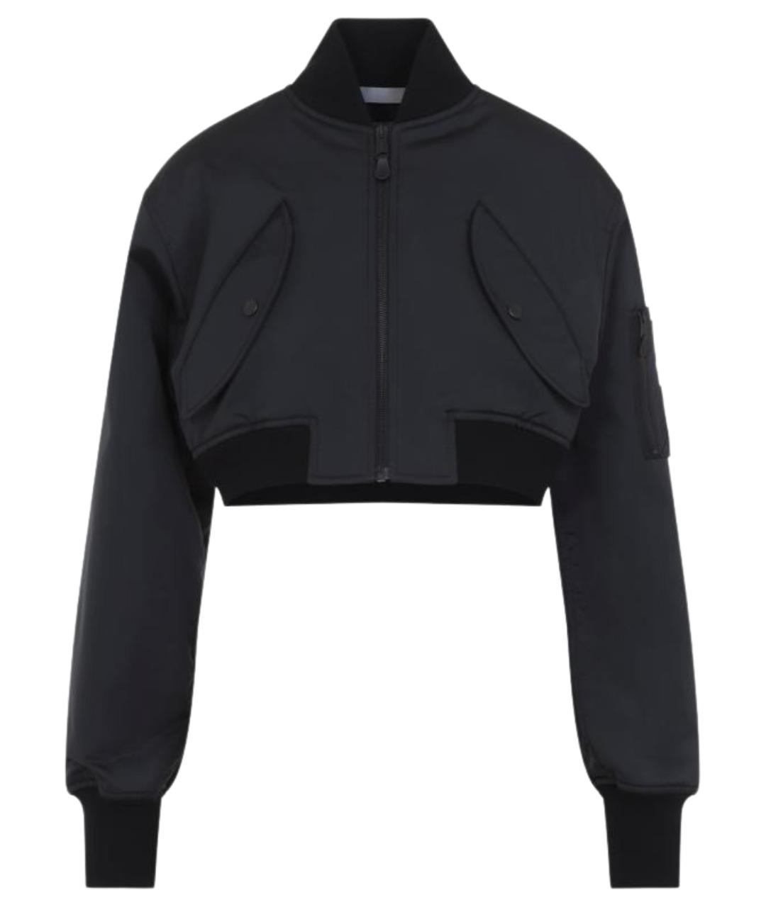 BALENCIAGA Черная полиэстеровая куртка, фото 1