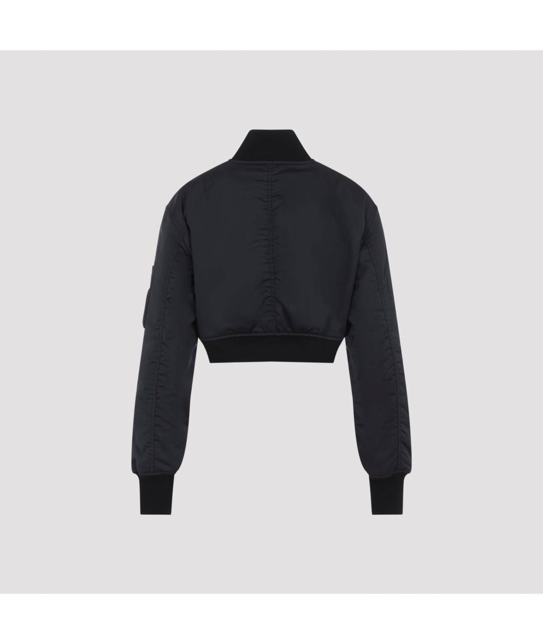 BALENCIAGA Черная полиэстеровая куртка, фото 3