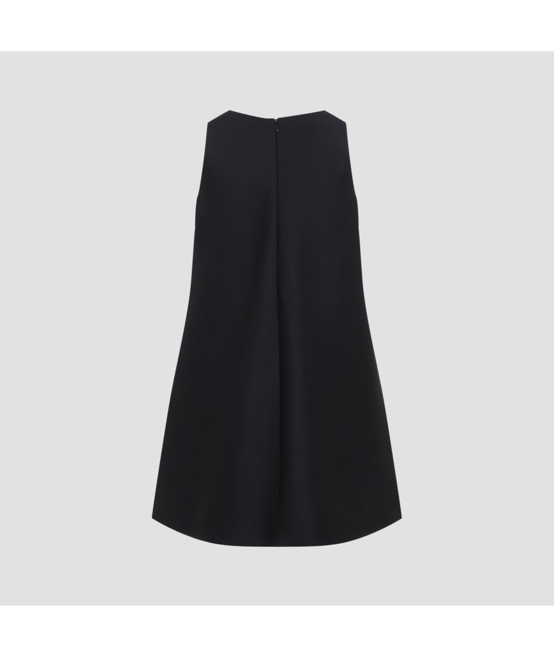 BALENCIAGA Черное шерстяное платье, фото 3