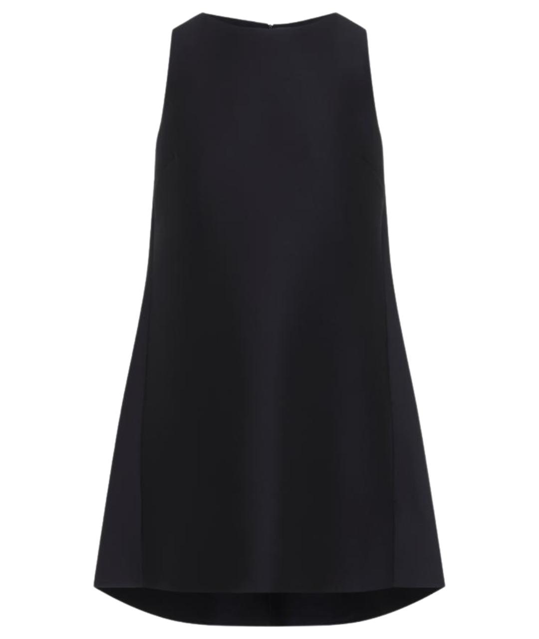 BALENCIAGA Черное шерстяное платье, фото 1