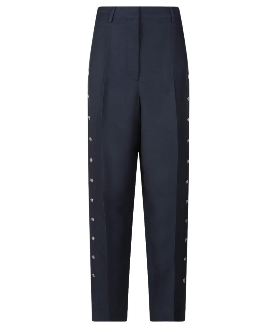 STELLA MCCARTNEY Темно-синие прямые брюки, фото 1