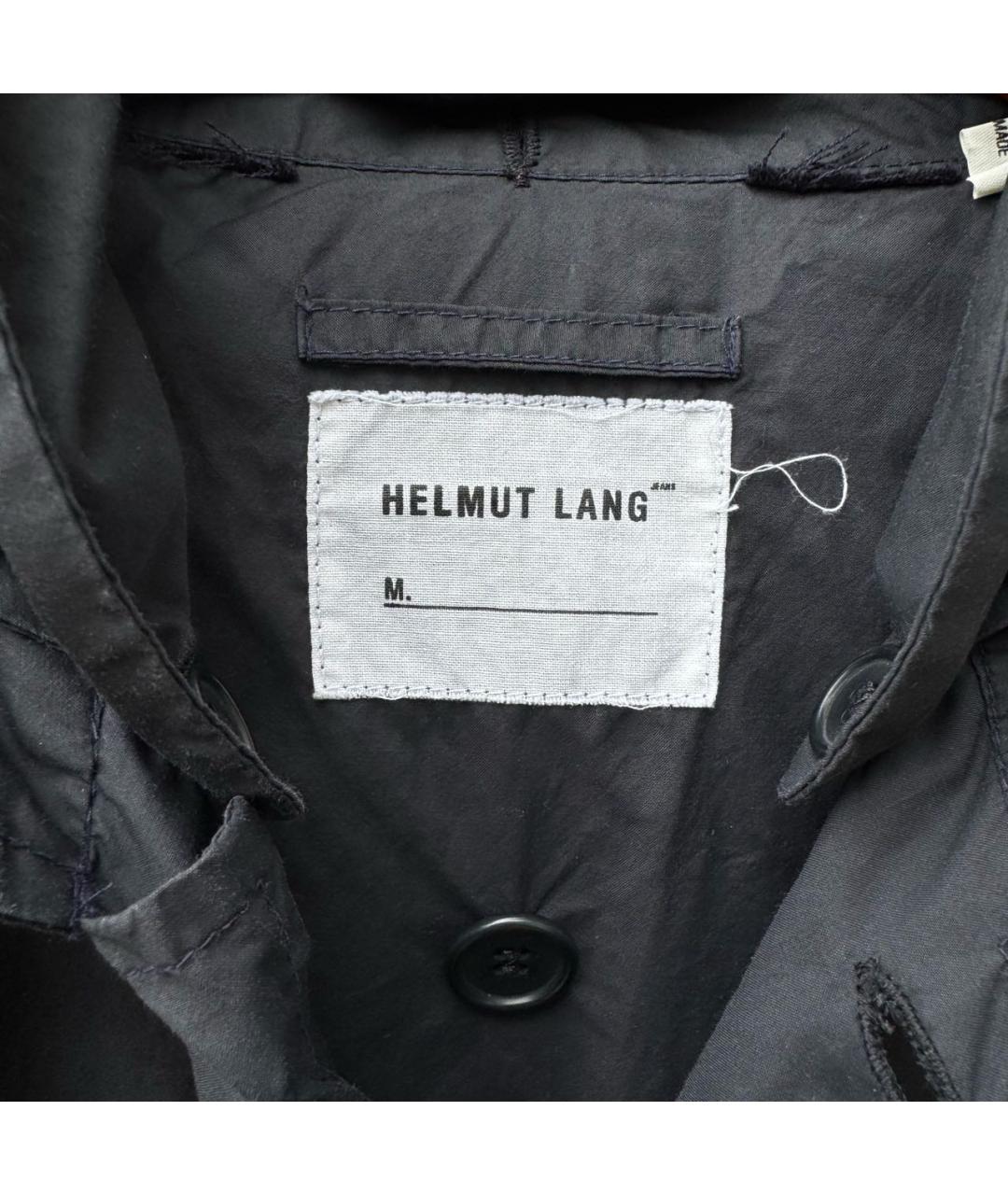 HELMUT LANG Черная хлопковая куртка, фото 6