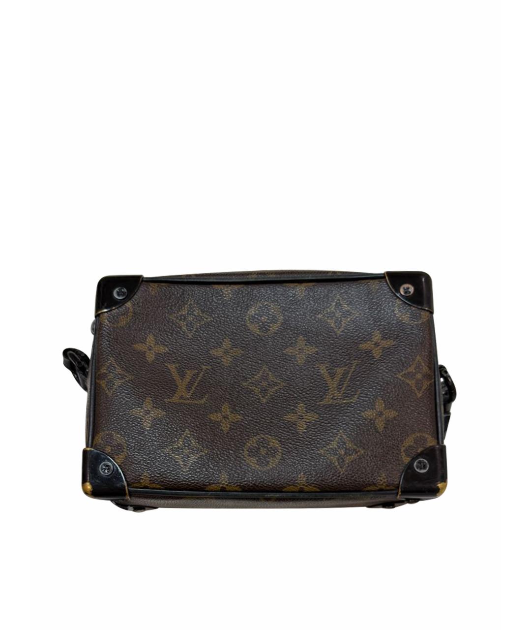 LOUIS VUITTON Коричневая сумка на плечо из канвы, фото 1