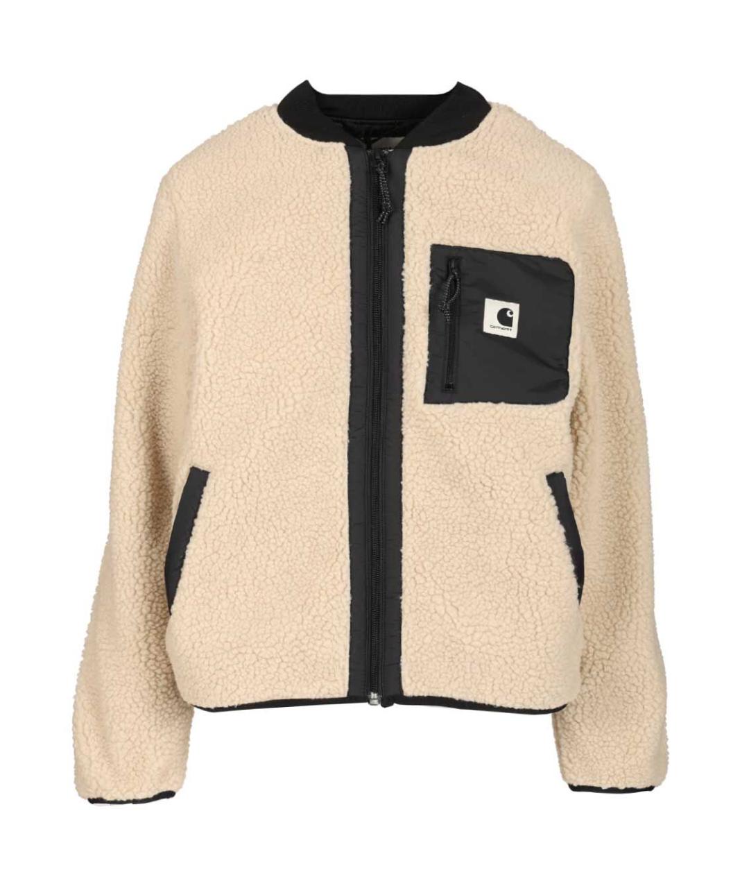 CARHARTT WIP Бежевая полиэстеровая куртка, фото 1