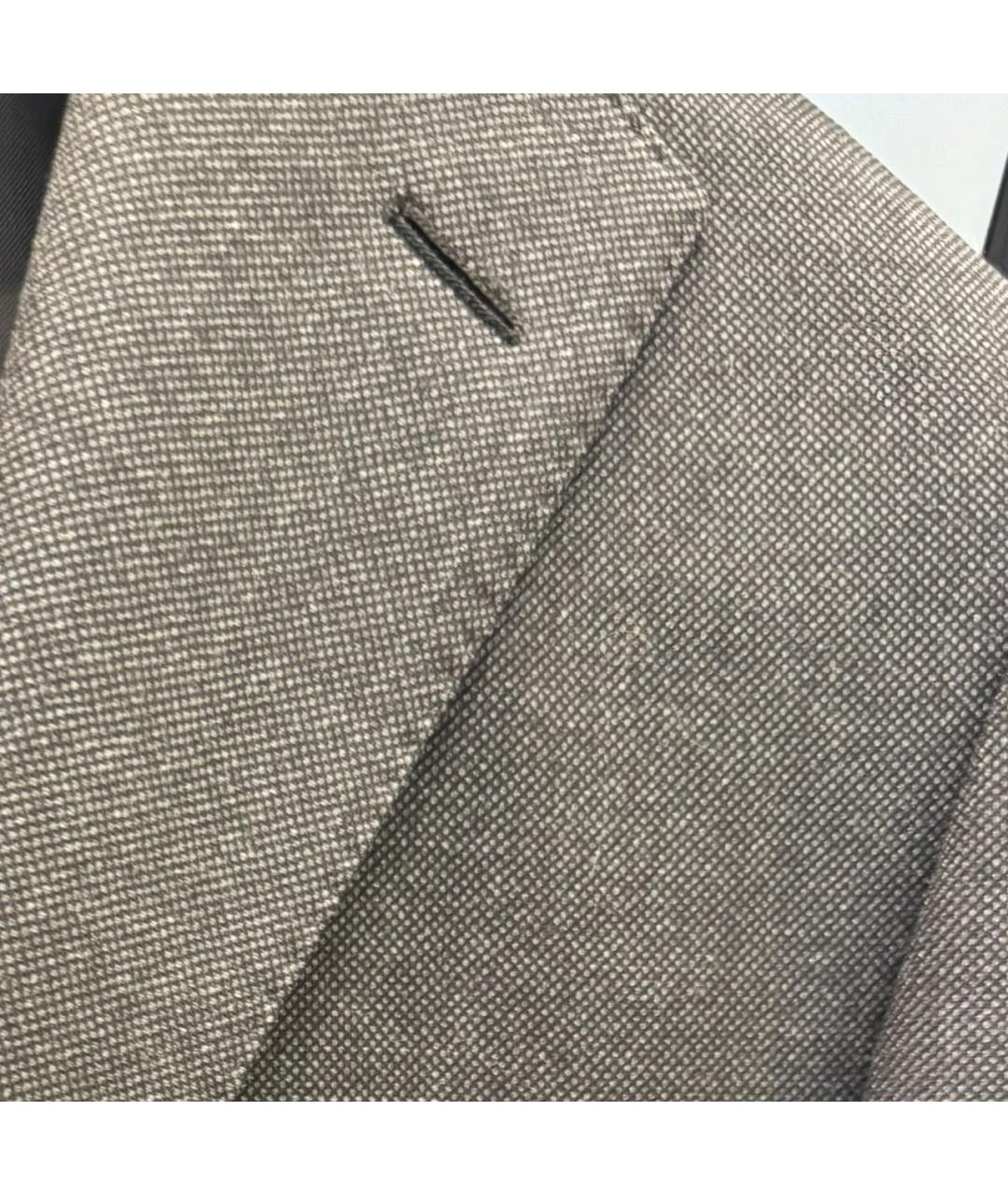 LARDINI Антрацитовый классический костюм, фото 4