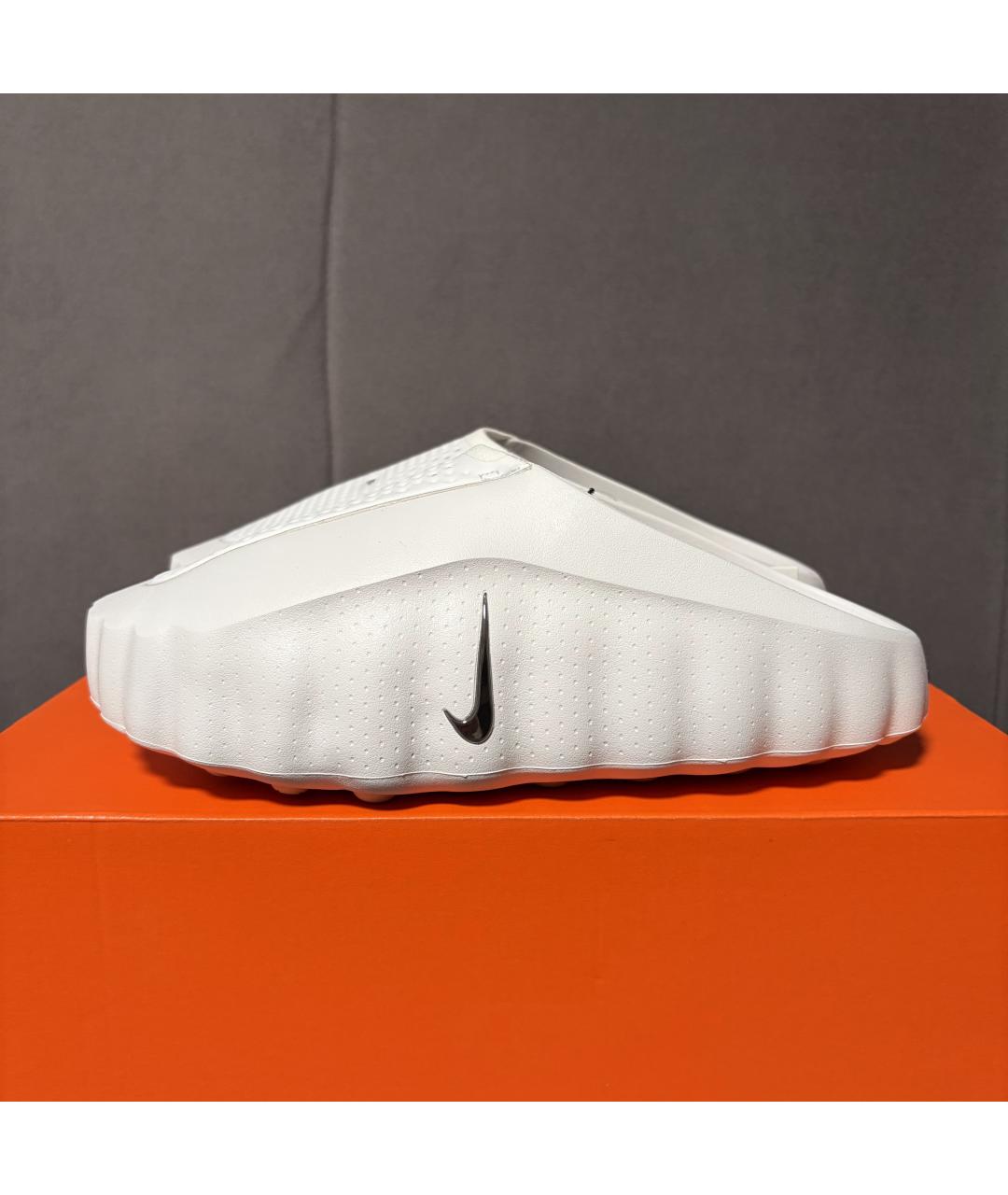 NIKE Белые шлепанцы, фото 2