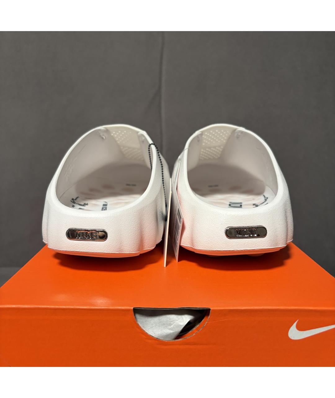 NIKE Белые шлепанцы, фото 9