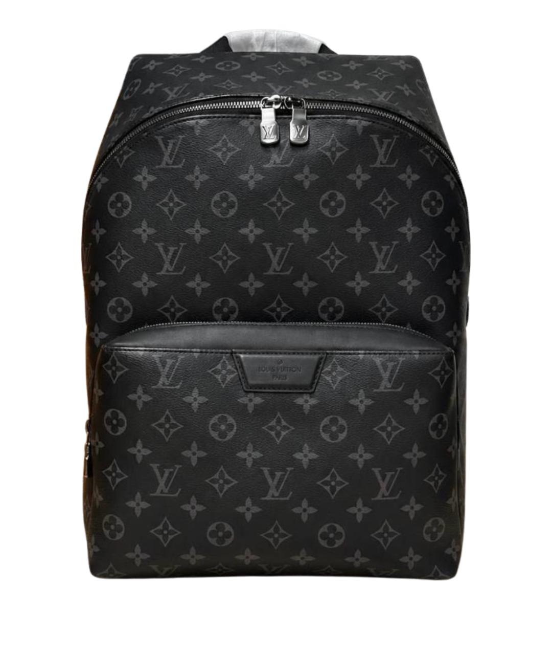 LOUIS VUITTON Черный рюкзак из канвы, фото 1