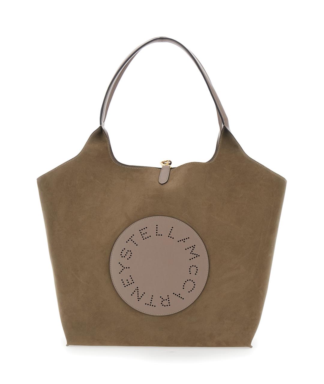 STELLA MCCARTNEY Бежевая сумка тоут из искусственной кожи, фото 1