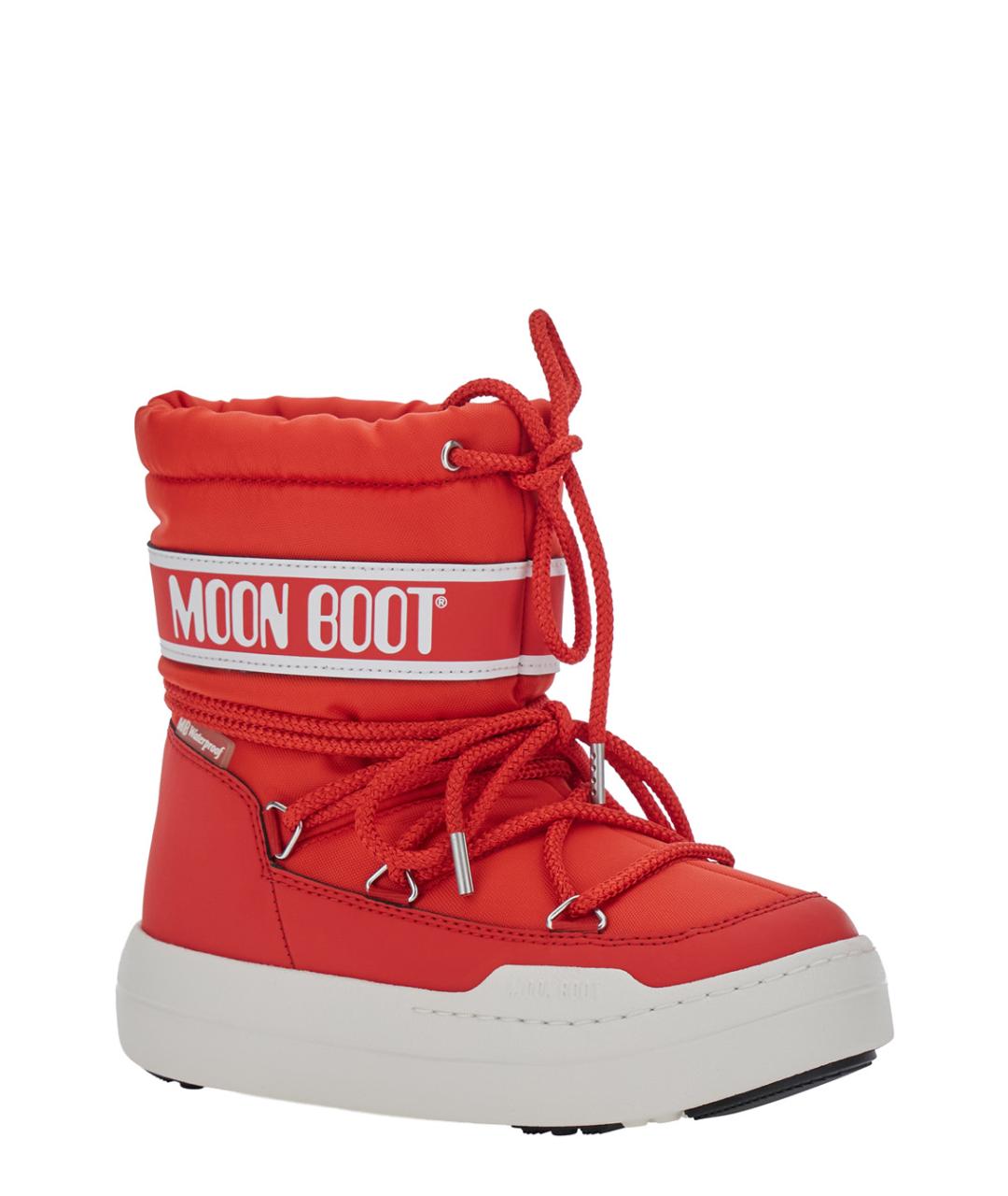 MOON BOOT Красные сапоги, фото 2
