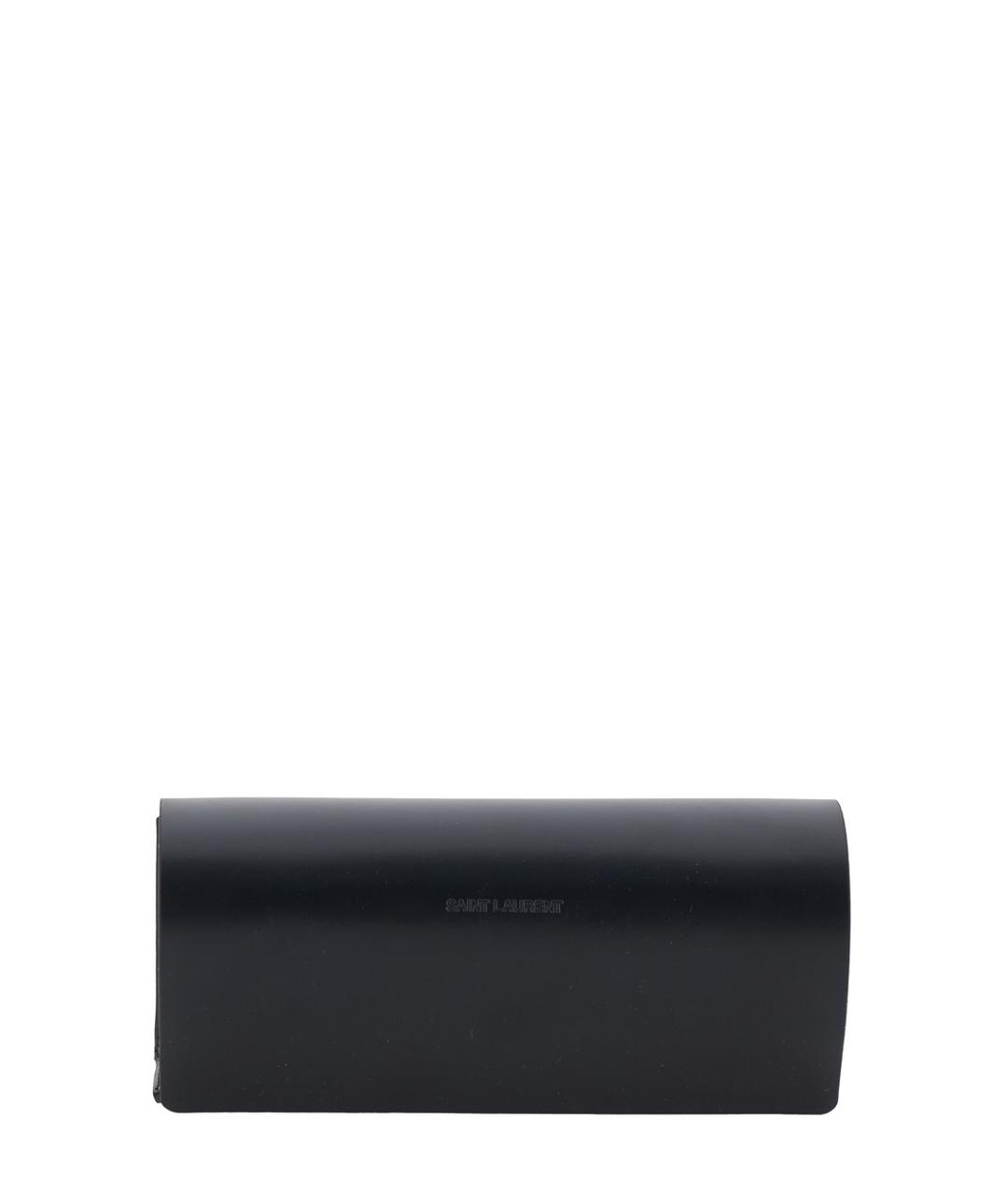 SAINT LAURENT Серебряные металлические солнцезащитные очки, фото 4