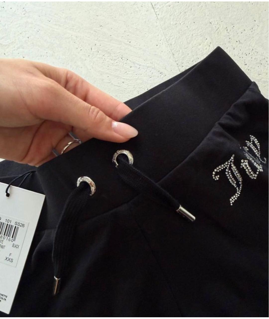 JUICY COUTURE Черный полиэстеровый костюм с брюками, фото 6