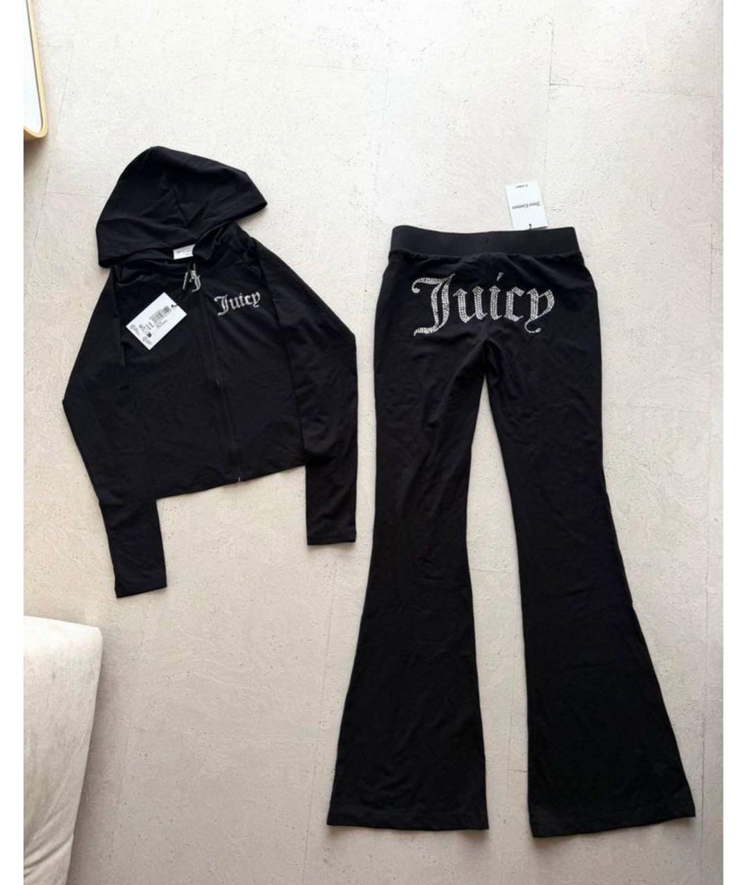 JUICY COUTURE Черный полиэстеровый костюм с брюками, фото 2
