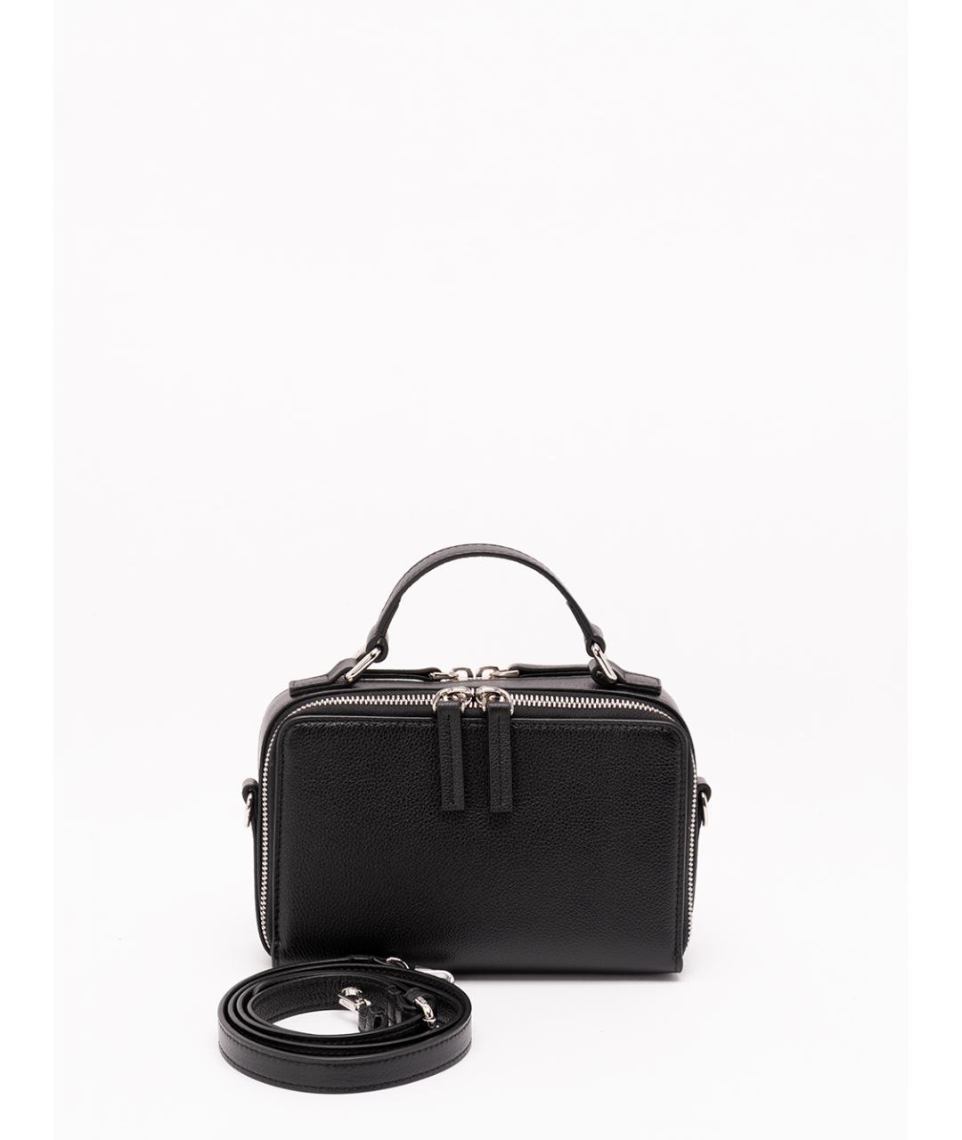 FENDI Черная кожаная сумка на плечо, фото 3