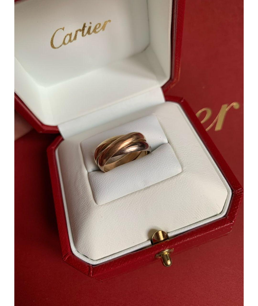 CARTIER Желтое кольцо из розового золота, фото 5