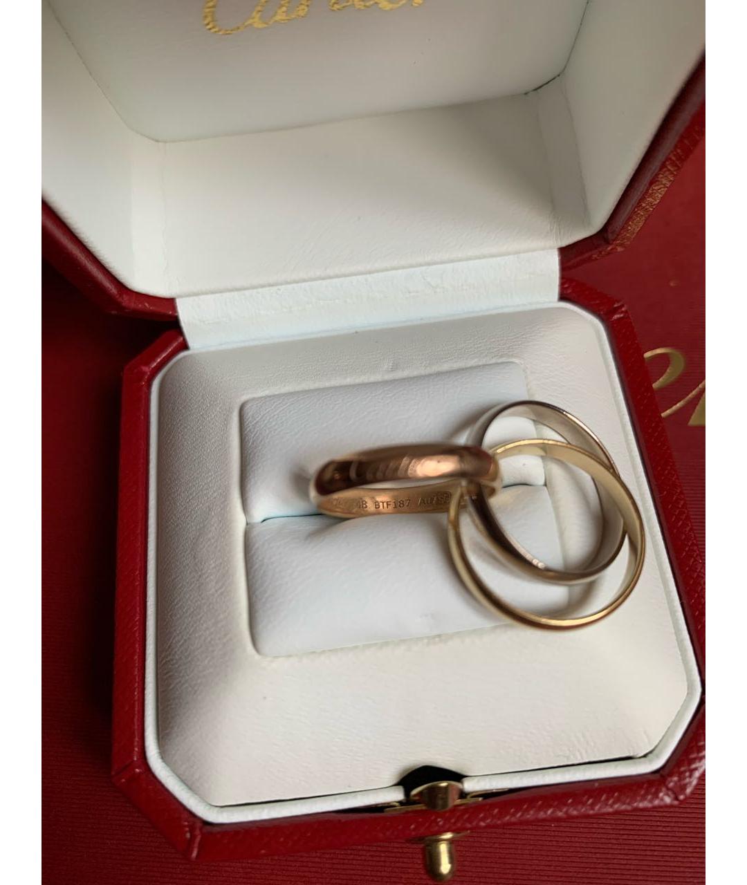 CARTIER Желтое кольцо из розового золота, фото 2
