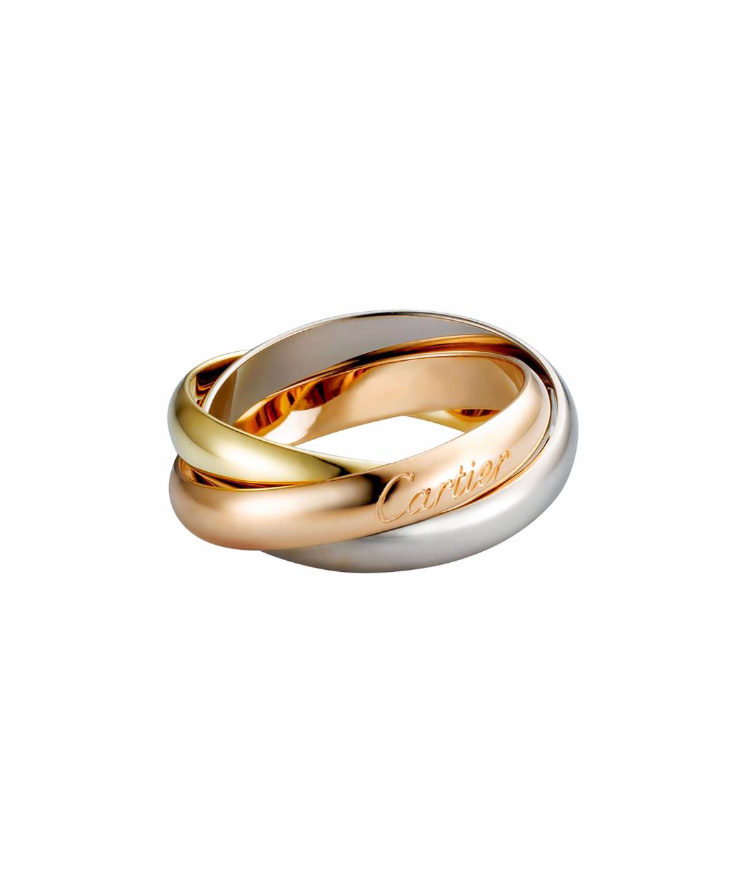 CARTIER Желтое кольцо из розового золота, фото 1