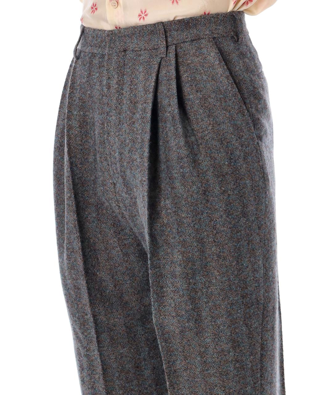 DRIES VAN NOTEN Шерстяные повседневные брюки, фото 3