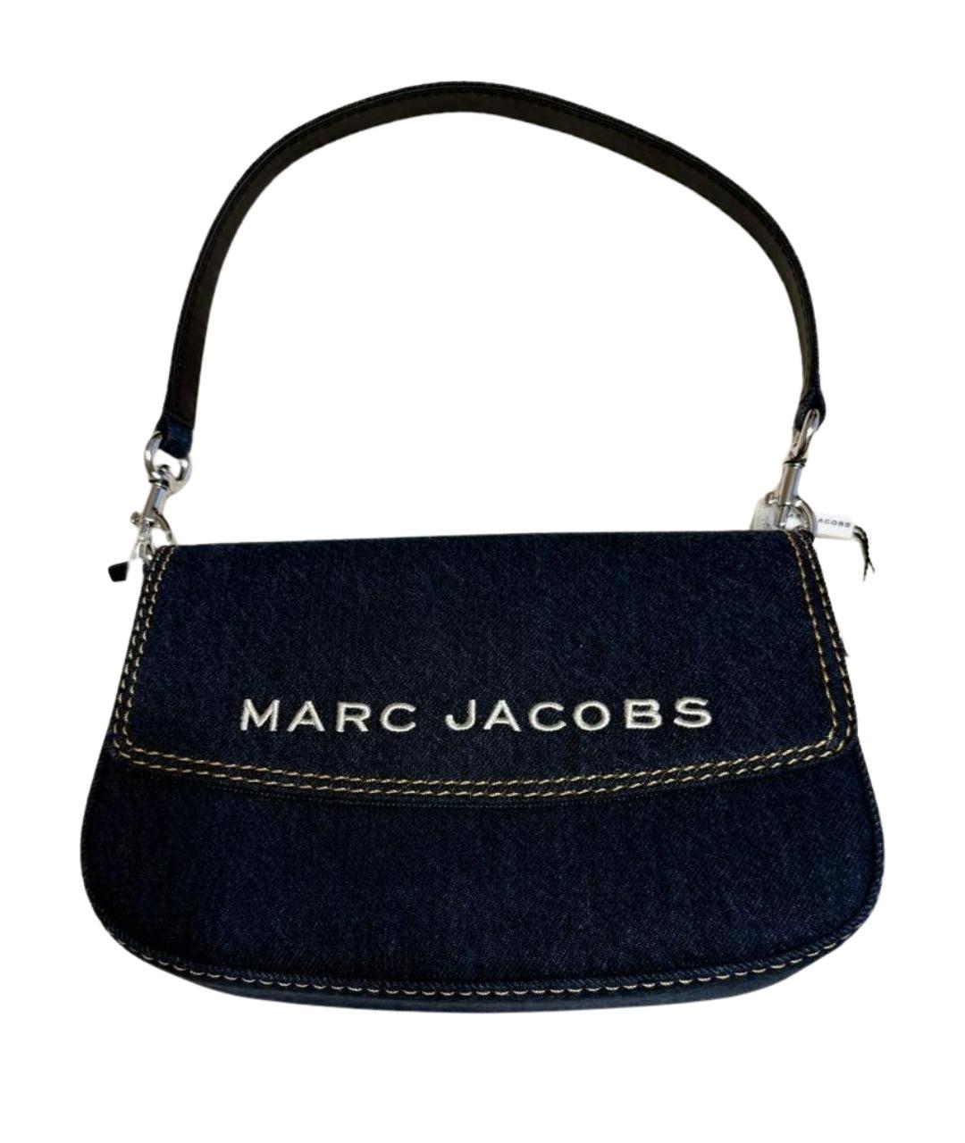 MARC JACOBS Темно-синяя деним сумка через плечо, фото 1
