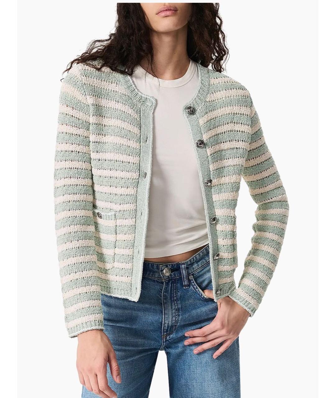 RAG & BONE Мульти хлопковый кардиган, фото 7