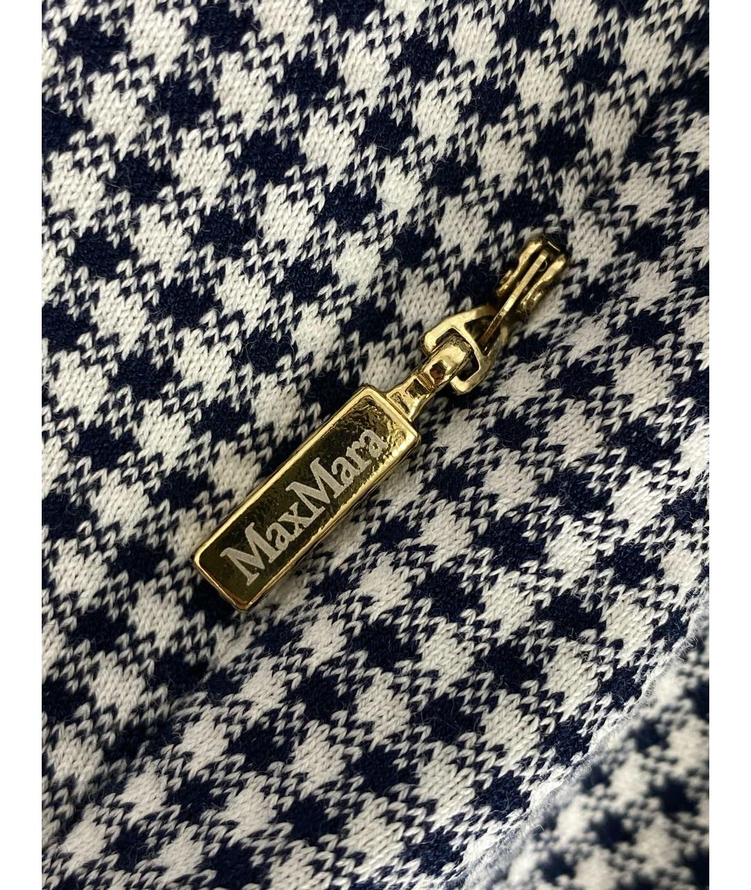 MAX MARA Серое хлопковое повседневное платье, фото 4
