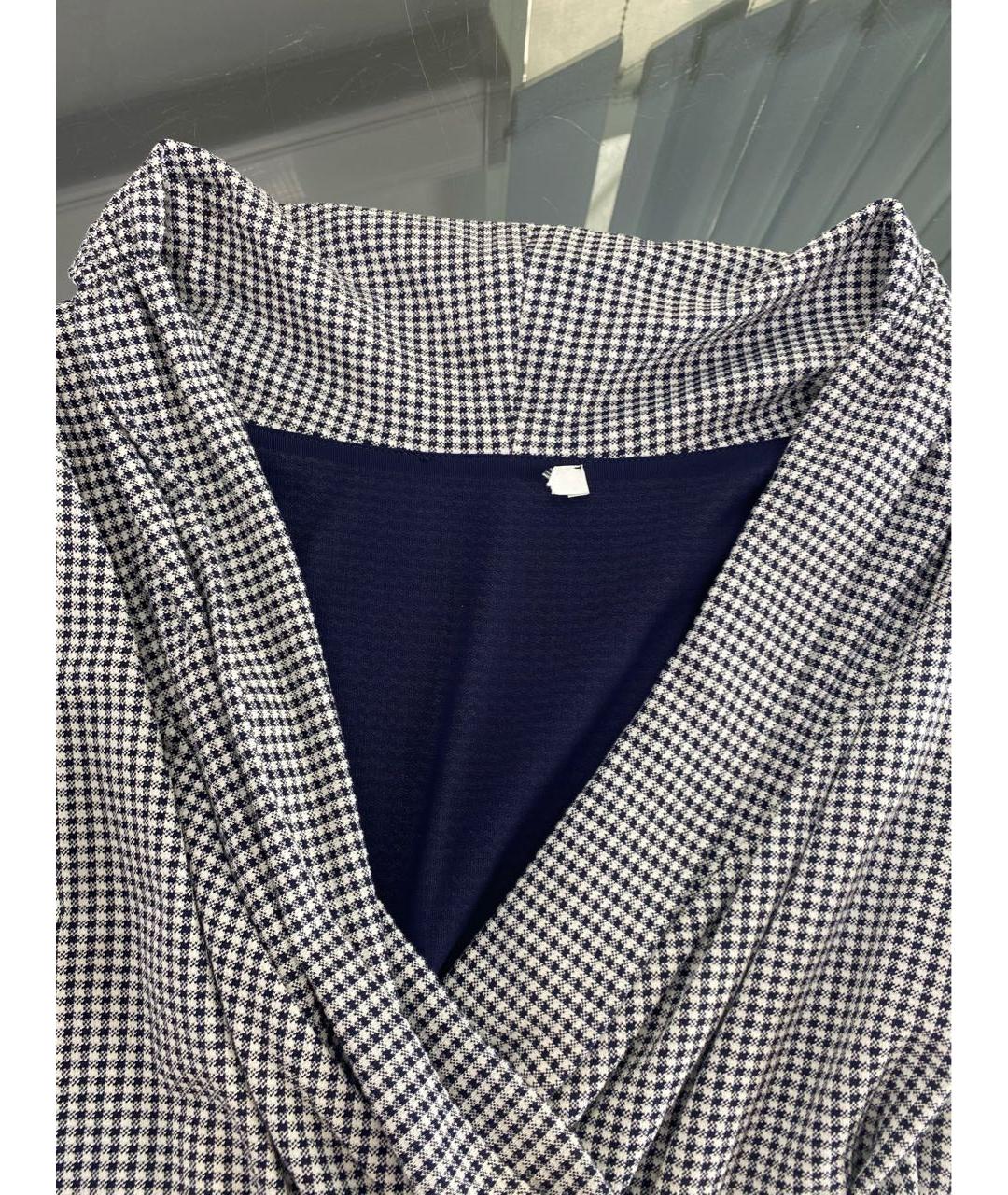 MAX MARA Серое хлопковое повседневное платье, фото 3