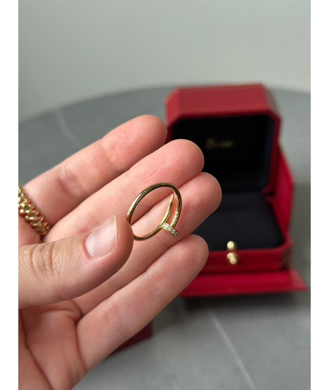 CARTIER Желтое кольцо из желтого золота, фото 3