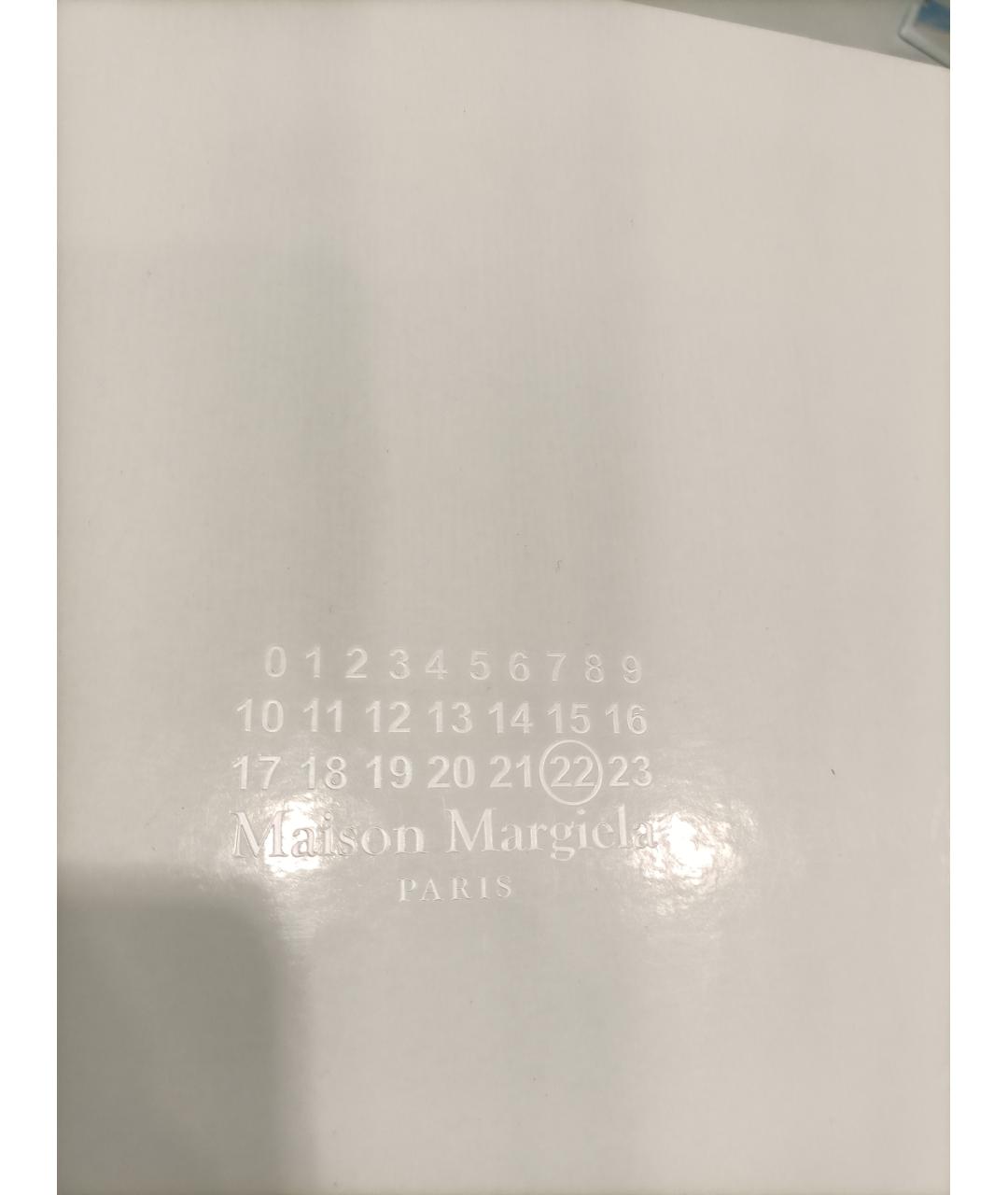 MAISON MARGIELA Черные высокие ботинки из лакированной кожи, фото 6