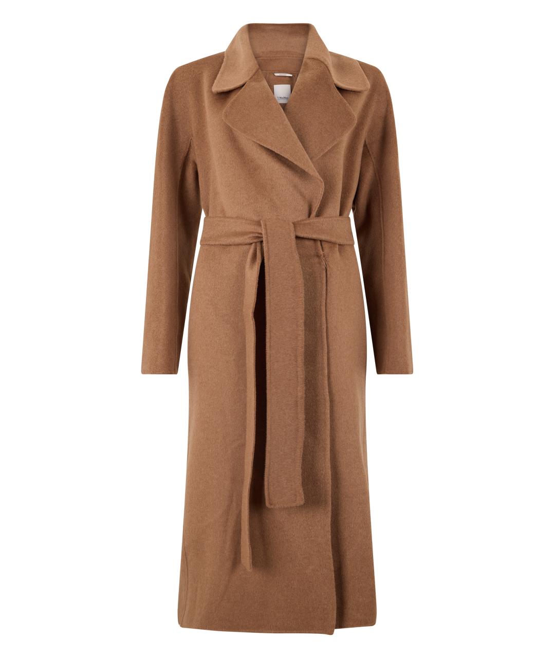 'S MAX MARA Коричневое кашемировое пальто, фото 1