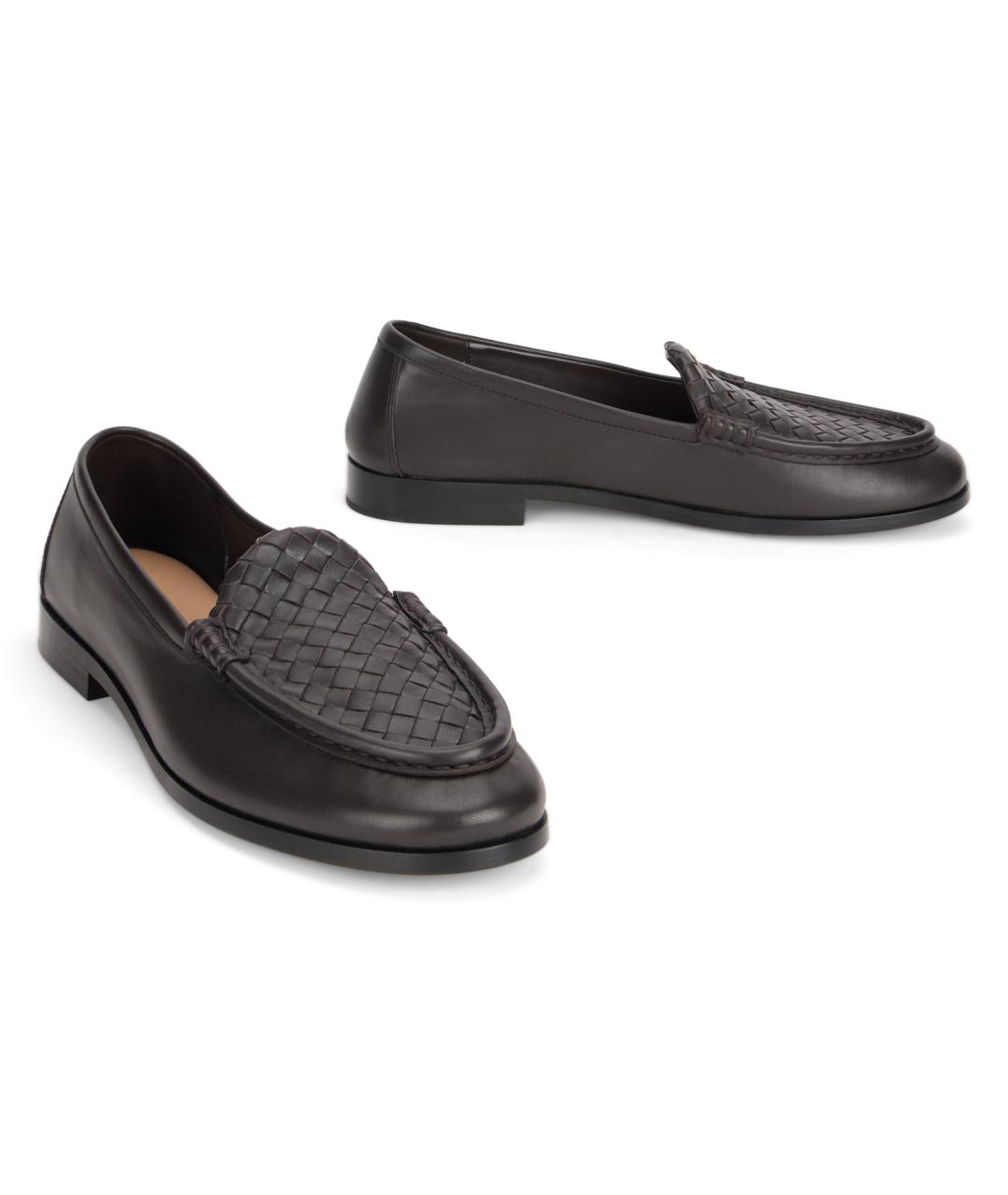 BOTTEGA VENETA Кожаные лоферы, фото 3