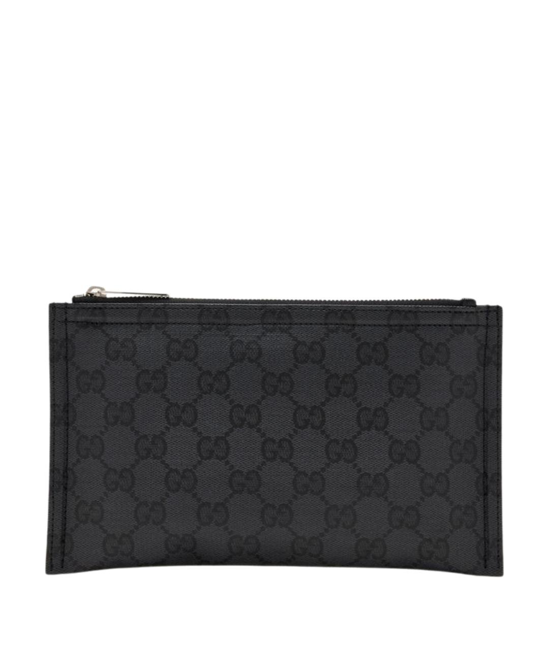 GUCCI Черная тканевая барсетка, фото 1