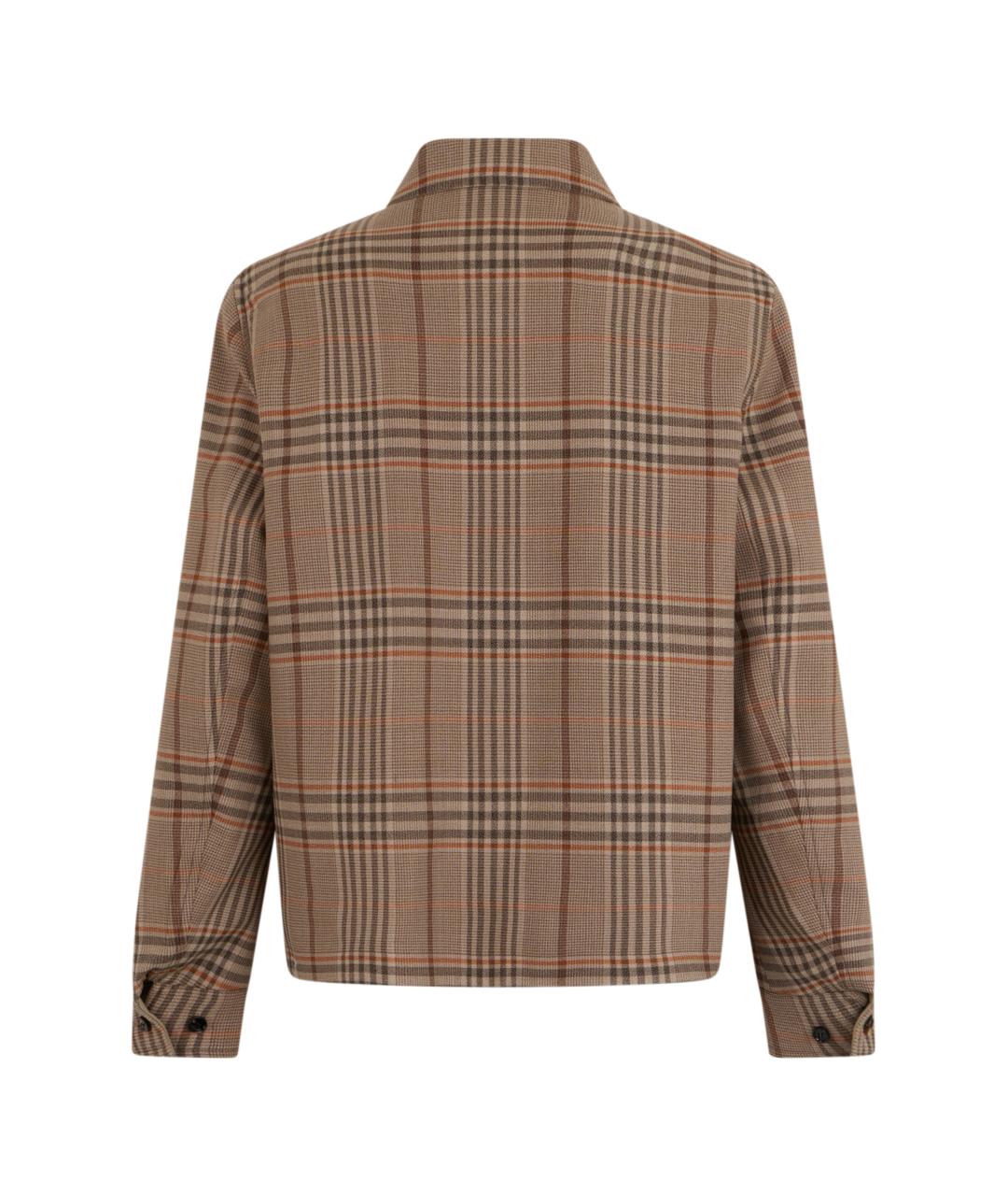 BURBERRY Бежевая шерстяная куртка, фото 2