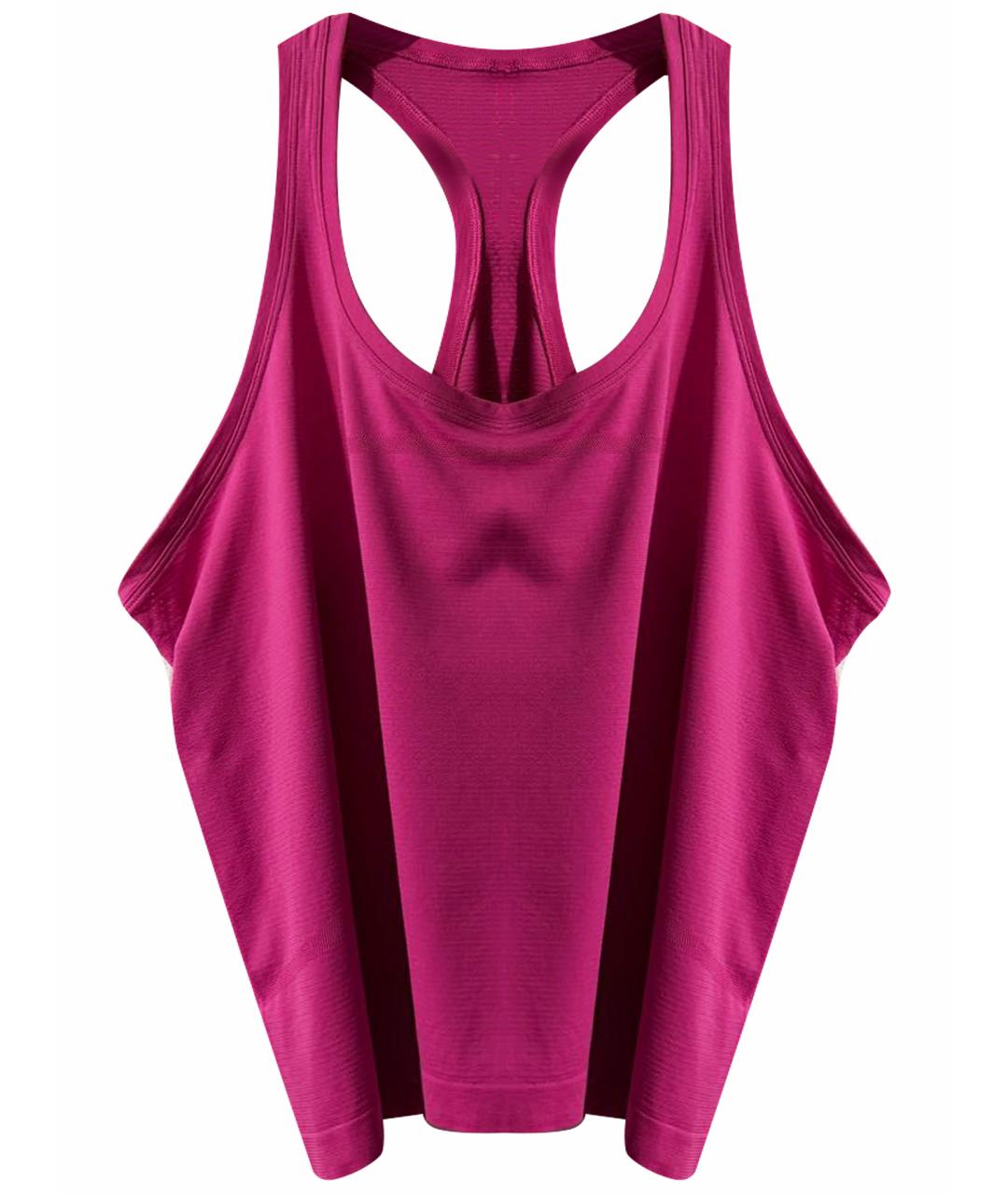Lululemon Розовая нейлоновая майка, фото 1