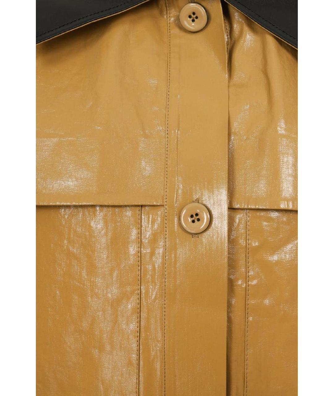 JIL SANDER Желтая льняная куртка, фото 9