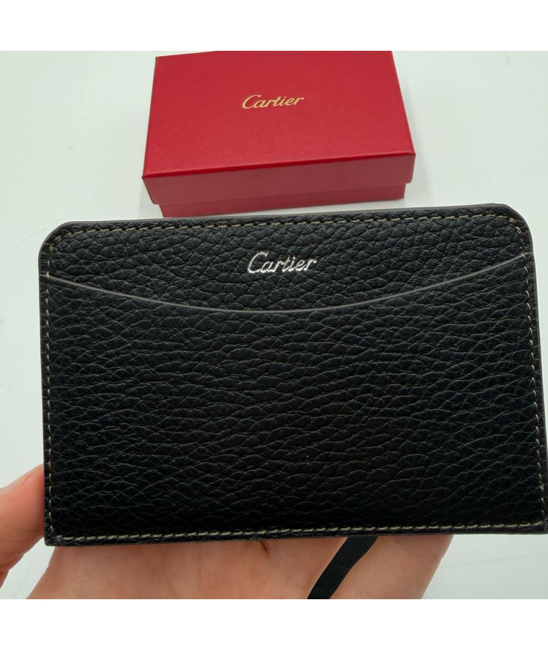 CARTIER Черный кардхолдер, фото 2